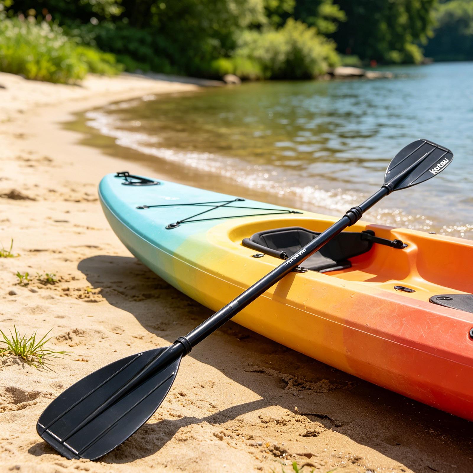 مجداف كاياك من ألياف الكربون م - مراجعة Fishing Boat Oar وسعره